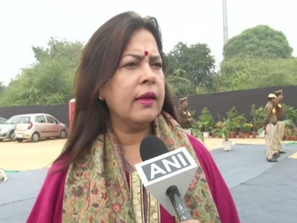 BJP MP Meenakshi Lekhi talking to ANI in New Delhi on Monday 