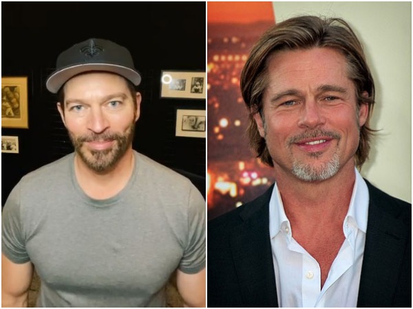 Harry Connick Jr. and Brad Pitt (Image courtesy: Instagram)
