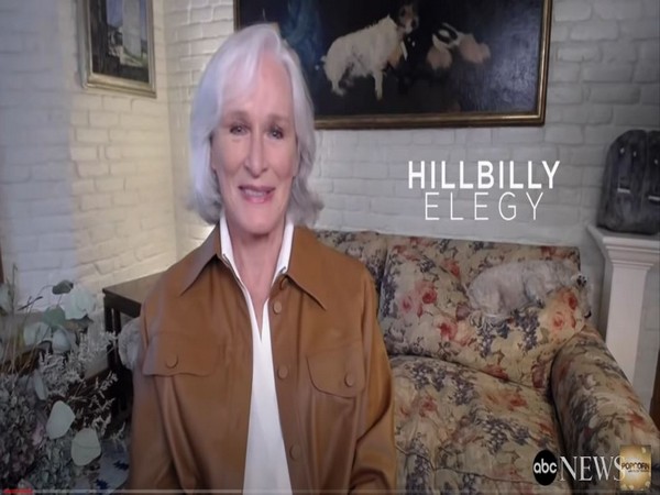 A still from 'Popcorn with Peter Travers' featuring Glenn Close (Image Courtesy: Youtube)