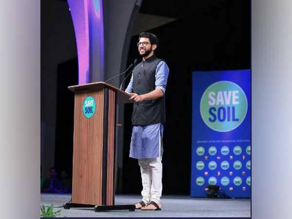 Maharashtra Minister Aaditya Thackeray at the event (Photo credit: Twitter @AUThackeray)