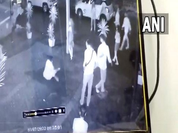 CCTV footage of the incident.