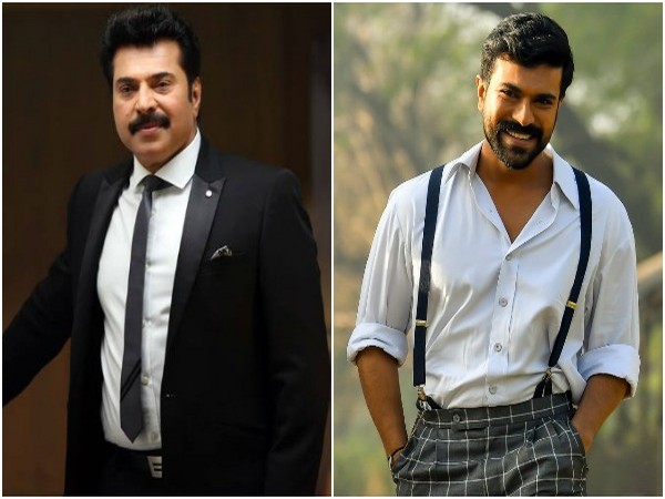 Mammootty, Ram Charan (Image source: Twitter)