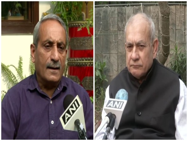 Defence experts Satish Dua (left) and SP Sinha (right) (Photo/ANI