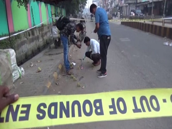 Visuals from the site of incident in Moradabad in Uttar Pradesh. Photo/ANI