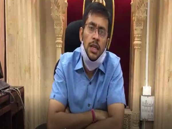 Namit Mehta, District Collector of Jaisalmer, Rajasthan. Photo/ ANI