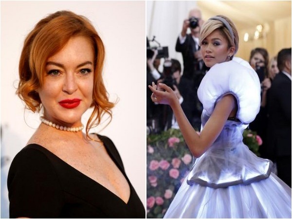 Lindsay Lohan and Zendaya