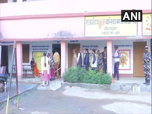First phase of polling for 13 seats began in Jharkhand on Saturday morning.