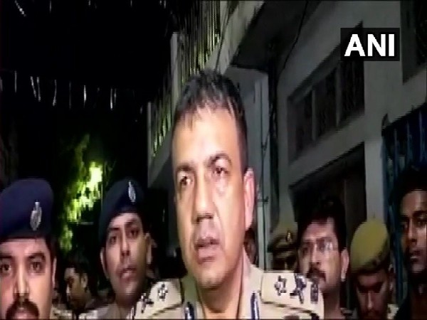 Inspector-General of Police (IG) Lucknow, SK Bhagat speaking to media in Uttar Pradesh.