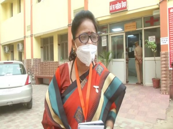 State Women Commission member Sunita Bansal while speaking to ANI. (Photo/ANI)