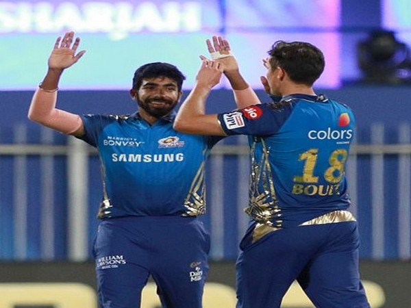 Mumbai Indians bowlers  Jasprit Bumrah and Trent Boult (Photo: BCCI/ IPL)