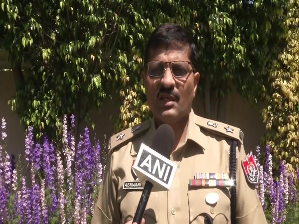 Deputy Commissioner of Police Ashwani Kapoor speaking to ANI in Ludhiana on Friday. Photo/ANI