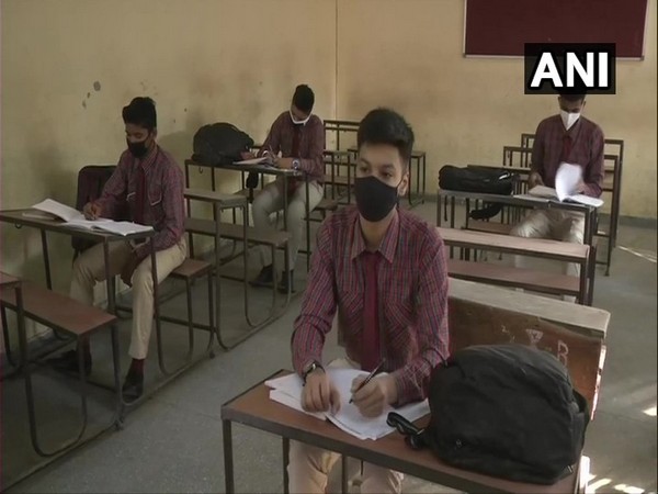 Students in a classroom at a school in Punjab's Ludhiana. (Photo/ANI)