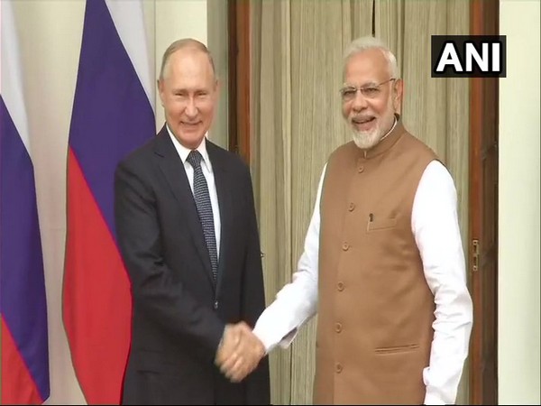 Russian President Vladamir Putin and Prime Minister Narendra Modi