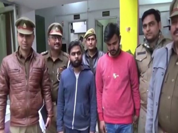 A security guard on Sunday foiled an attempt by unidentified persons to rob an ATM ihn Moradabad [Photo/ANI]