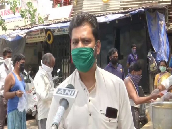 Bharatiya Janata Party's Versova unit general secretary Vijay Pathak speaking to ANI in Mumbai on Tuesday. Photo/ANI