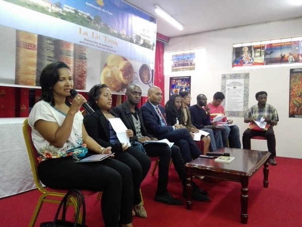 The event underway at the Embassy of India, Antananarivo in Madagascar 