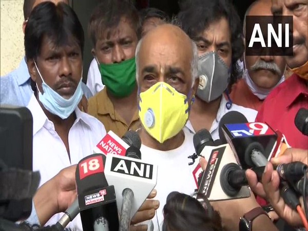 Madan Sharma, retired Navy officer speaks to ANI in Mumbai on Sunday. [Photo/ANI]