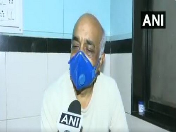 Madan Sharma, retired Navy officer speaks to ANI in Mumbai on Saturday. [Photo/ANI]