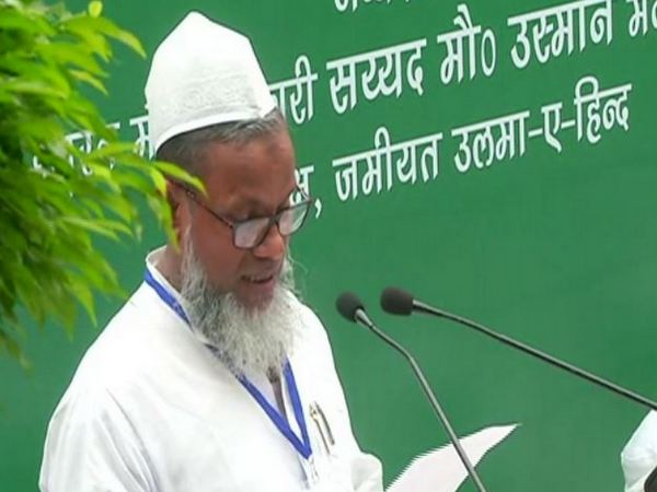 Mahmood Madani, general secretary of Jamiat Ulema-e-Hind in New Delhi on Thursday 