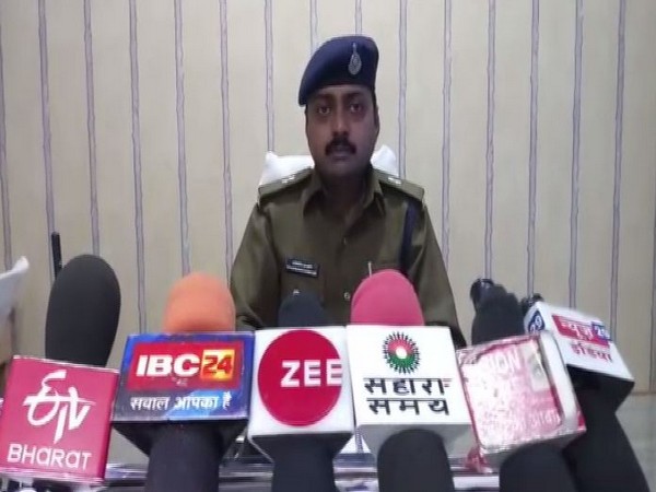Additional Superintendent of Police (ASP) Shashikant Kankane speaking to media on Sunday