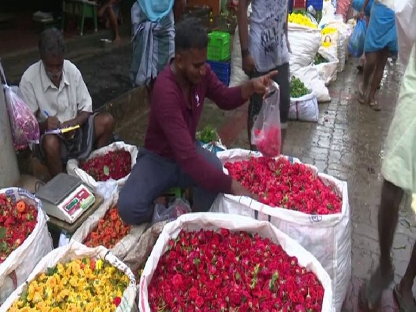 A visual of a street in Madurai on Sunday. Photo/ANI