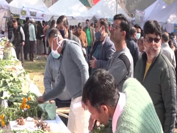 District Level exhibition cum kisan mela organised at Ghordi block in Jammu and Kashmir's Udhampur district.