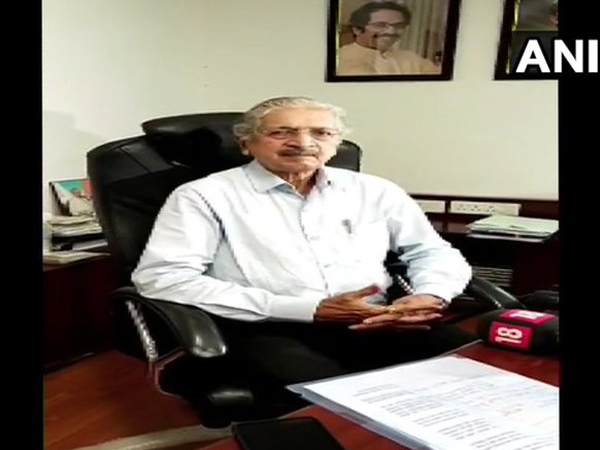 Maharashtra Industries Minister Subhash Desai speaks to reporters on Monday. (Photo/ANI)