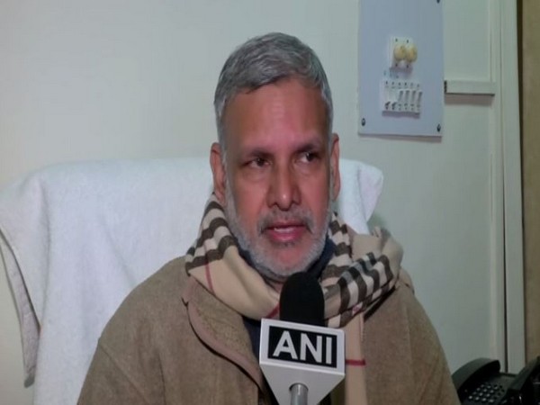 JNU Rector Chintamani Mahapatra talking to ANI in New Delhi on Saturday 