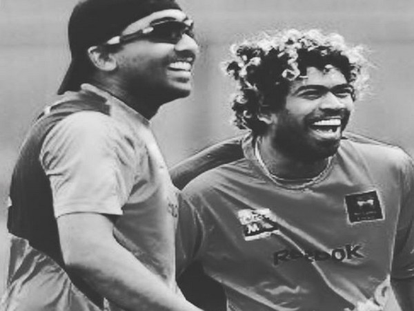 Mahela Jayawardena with Lasith Malinga (Photo/Mahela Jayawardena Instagram)