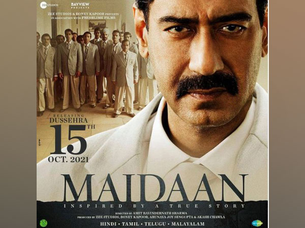 Maidaan movie poster (Image Source; Instagram)