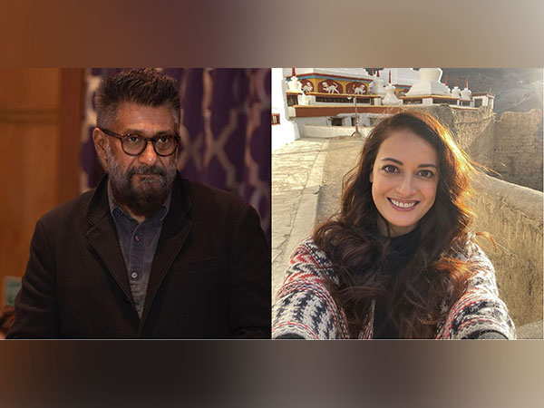 Vivek Ranjan Agnihotri and Dia Mirza (Image source: Instagram)