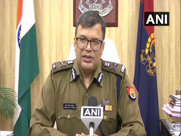 Lucknow Police Commissioner DK Thakur speaking to ANI on Wednesday. (Photo/ANI)