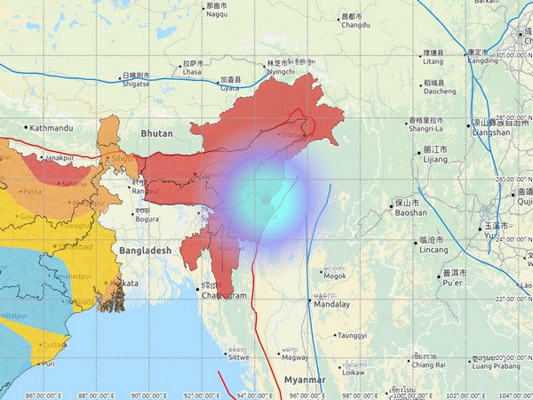 An earthquake of magnitude 4.3  occurred in Manipur's Ukhrul today.