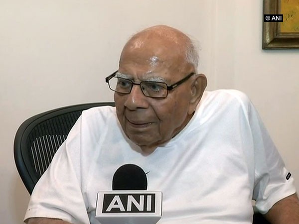 Senior BJP leader and advocate Ram Jethmalani