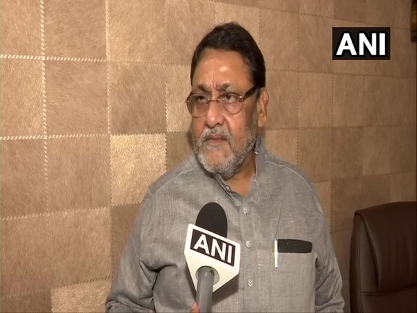 NCP leader Nawab Malik speaking to ANI on Sunday. Photo/ANI