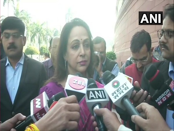 BJP Lok Sabha MP Hema Malini