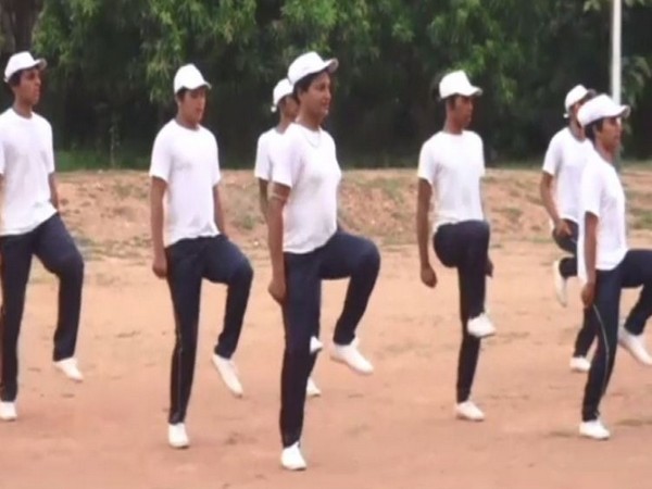 Surrendered Naxals and transgenders taking training in Malkangiri. 