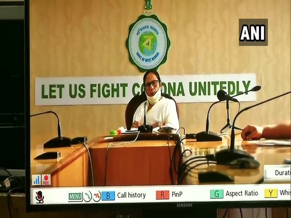 West Bengal Chief Minister Mamata Banerjee during press conference on Monday. (Photo/ANI)
