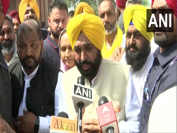 Punjab CM Bhagwant Mann (Photo/ANI)