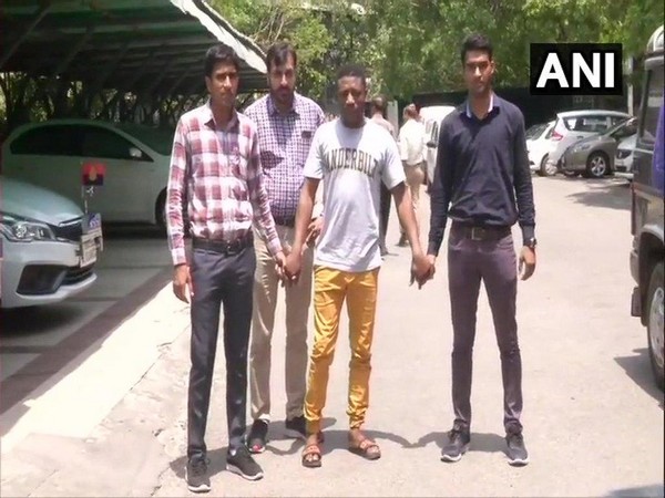 The accused, Gilbert Okoye Pedro, was arrested by Delhi Police's cybercrime unit 'CyPAD' on Thursday. (Photo/ANI)