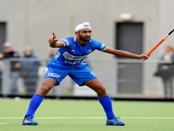 Indian Hockey player Mandeep Singh (Photo/Hockey India Twitter)