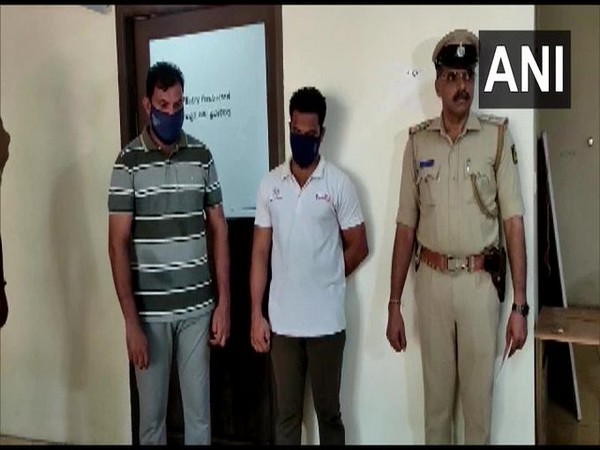 A visual of the arrested accused in Mangaluru, Karnataka. 