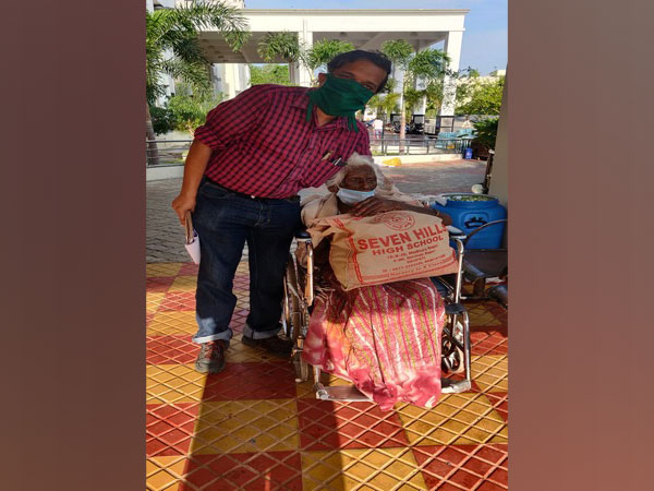 Mangamma, 101-year-old discharged from hospital after recovering from COVID-19. (Photo/ANI)