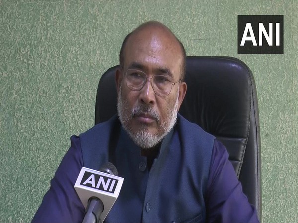 Manipur Chief Minister Biren Singh. Photo/ ANI