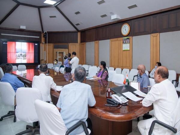 Manipur Chief Minister N Biren Singh inaugurating two fast track special courts.