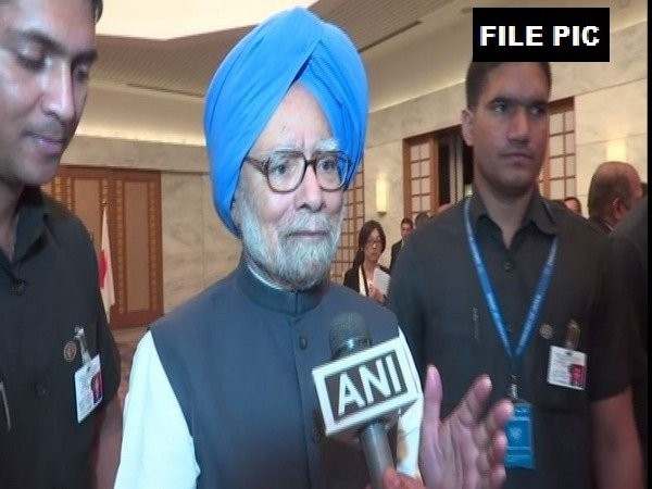 Former Prime Minister and Rajya Sabha MP Manmohan Singh. File photo/ANI