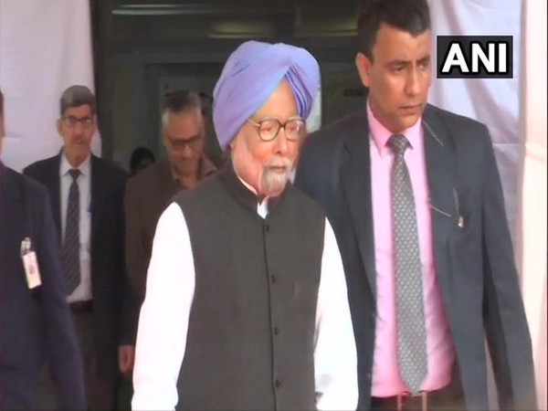 Former Prime Minister Manmohan Singh in Delhi