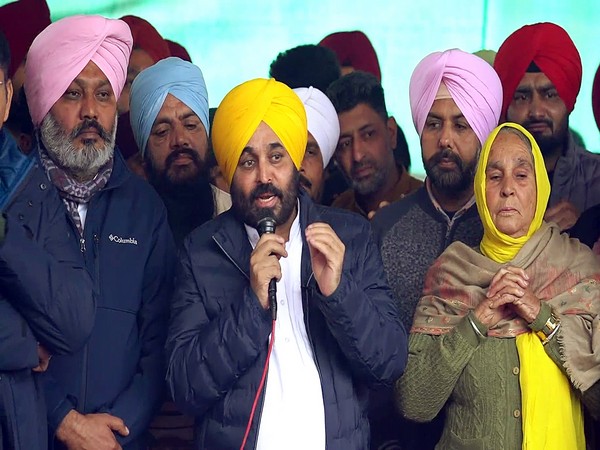 Aam Aadmi Party leader Bhagwant Mann (Photo/ANI)