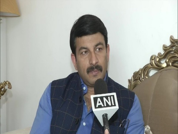 BJP MP Manoj Tiwari speaking to ANI in New Delhi on Saturday. Photo/ANI