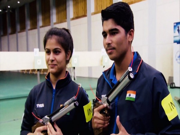 Manu Bhaker and Saurabh Chaudhary (file image)